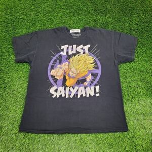 Dragon-Ball Z Shirt XL 23x26 Saiyan Son-Goku Black